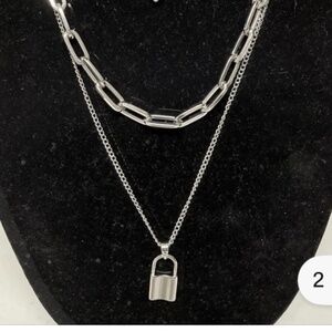Park Lane (Alexa) Silver Layered Neckkace